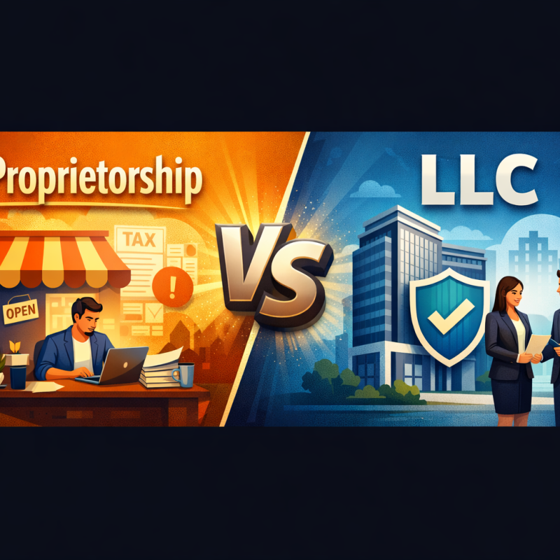 Difference Between a Sole Proprietorship and an LLC